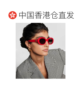 1h可退 香港直邮Celine 思琳 女士 Triomphe 椭圆形太阳眼镜