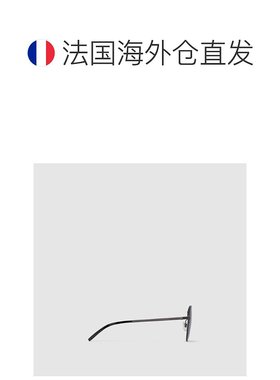 自营1h可退 欧洲直邮LV/路易威登 男士黑灰色金属太阳镜时尚百搭