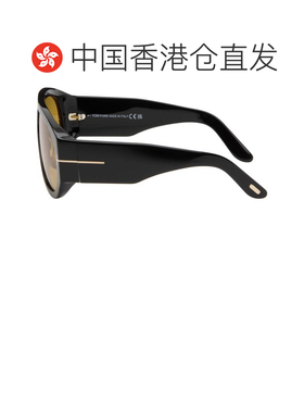 1h可退 香港直邮Tom Ford 汤姆 福特 女士 黑色 Bronson 太阳镜 F