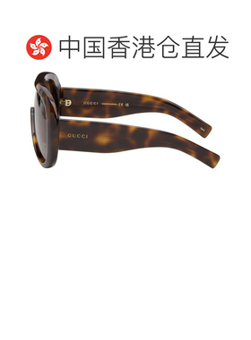1h可退 香港直邮Gucci 古驰 男士 棕色太阳镜 GG2164S002HAVANAHA
