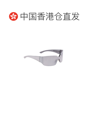 1h可退 香港直邮Balenciaga 巴黎世家 女士 Mono 方框太阳眼镜(银
