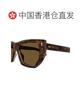 1h可退 香港直邮Gucci 古驰 女士 徽标太阳眼镜 GG1520S colorful