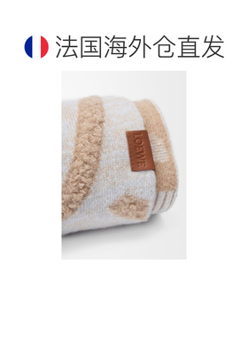 自营欧洲直邮LOEWE罗意威 女士灰色/米色羊毛羊绒【付后1h可退】