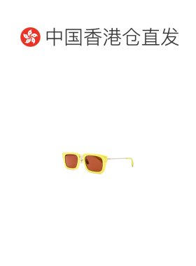 1h可退 香港直邮JACQUEMUS 男士太阳镜 LESLUNETTESSOLIYELLOW AW