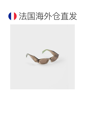 自营欧洲直邮PRADA普拉达 Symbole女士透茶色镜片醋酸纤维太阳镜