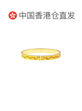 1h可退 香港直邮Tory Burch 托里 伯奇 女士 手链 yellow黄色 舒