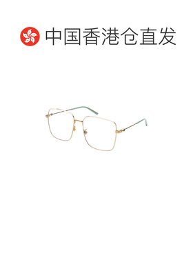 香港直邮GUCCI 女士眼镜 GG0445O004 SS2026 白色 方框平光镜