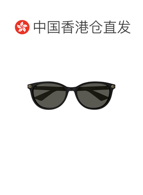 香港直邮Gucci 古驰 女士 GG1818SK 001 56/17/145 全黑灰色太阳