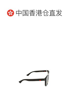 香港直邮Gucci 古驰 男士 方框太阳眼镜 GG0010S black黑色 舒适