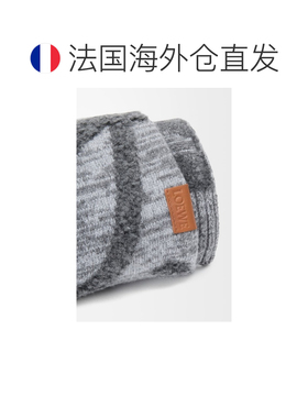 自营欧洲直邮LOEWE罗意威 女士灰色羊毛羊绒提花【付后1h可退】