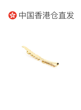 香港直邮miu miu/缪缪 女士 logo字母发夹 crov 【付后1h可退】