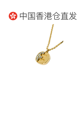 香港直邮Salvatore Ferragamo 坠饰项链 760760水晶吊坠链子