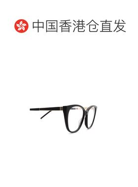1h可退 香港直邮Saint Laurent 黑色圆框眼镜 SLM72