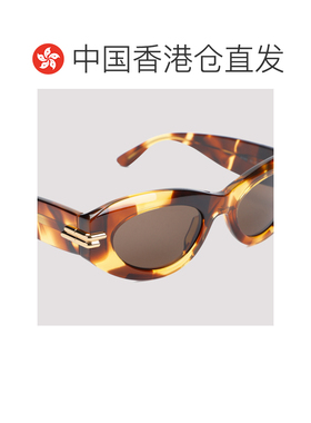 1h可退 Bottega Veneta Mitre 椭圆形太阳镜 799394V2Q30