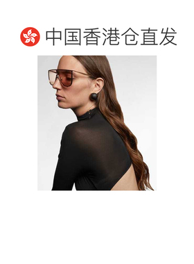 1h可退 香港直邮alaia 女士 防护罩太阳眼镜 metal金属色 舒适时