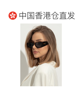 1h可退 香港直邮Alaia 徽标太阳镜 AA0085S正品舒适防紫外线显脸