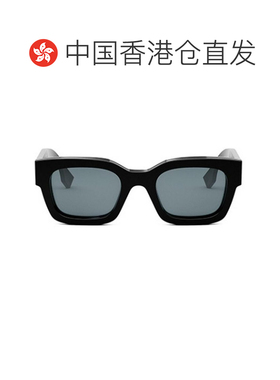 香港直邮FENDI 男士太阳镜 FE40119I01V AW2025 黑色 logo标识太