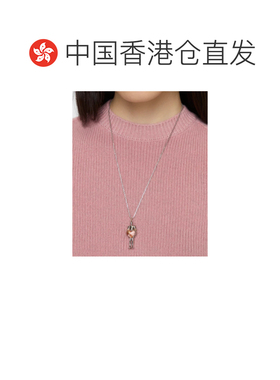 1h可退 香港直邮Burberry 骑士心形吊坠项链 81209111