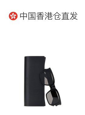 1h可退 香港直邮Saint Laurent 圣罗兰 男士 徽标太阳镜 758451Y9