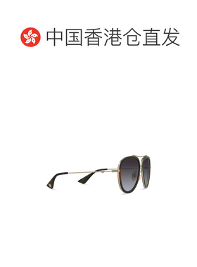 1h可退 香港直邮GUCCI 女士眼镜 GG0062S003 CO 金色 Gucci GG006