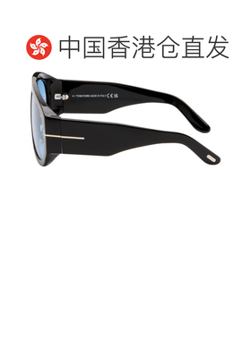 1h可退 香港直邮Tom Ford 汤姆 福特 女士 黑色 Bronson 太阳镜 F