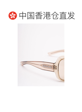 香港直邮GUCCI 女士太阳镜 865689J16919797BEIGE SS2026 浅棕色