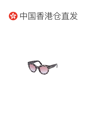 1h可退香港直邮Tom Ford 徽标太阳镜 FT1063