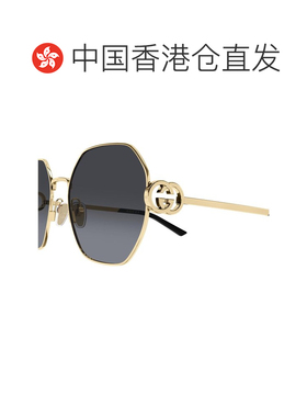 1h可退 香港直邮Gucci 古驰 女士 Eyewear 不规则镜框太阳镜 GG20