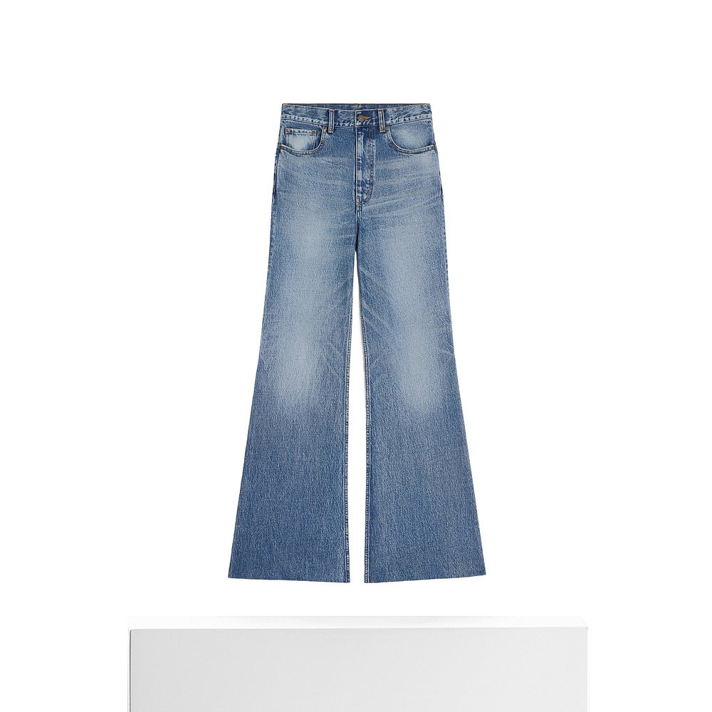 香港直邮Celine 喇叭牛仔裤 RP0ET930F. - 图3