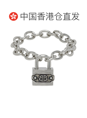 香港直邮Balenciaga 巴黎世家 女士 BB Padlock 手链 859977TZ46S