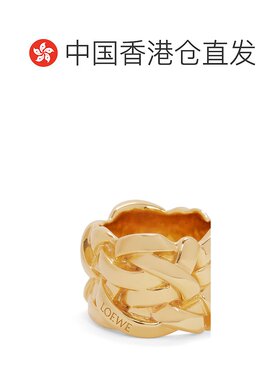 香港直邮Loewe Nest 徽标配饰戒指 J000305X33