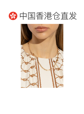 1h可退 香港直邮TORY BURCH 女士项链 1505170720 CO 金色 ‘Good