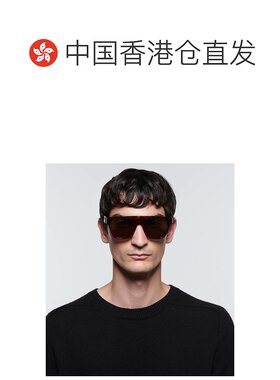 1h可退 香港直邮DIOR 迪奥 男士 B23 S3I 方框太阳眼镜 brown棕色