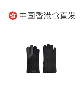 香港直邮UGG 男士手套 18712BLK AW2025 黑色 五【付后1h可退】