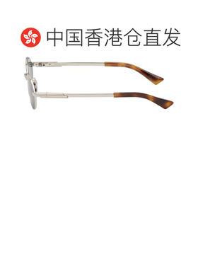 1h可退 香港直邮Bottega Veneta 葆蝶家 男士 银色 Ribbon 太阳镜