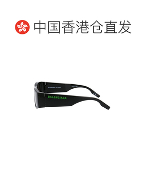 1h可退 香港直邮Balenciaga 巴黎世家 男士 黑色 LED Frame 太阳