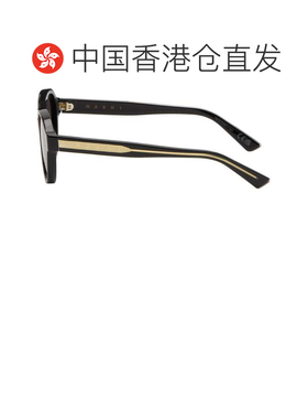 1h可退 香港直邮Marni 玛尼 男士 黑色 Zeanou 太阳镜 Black03H