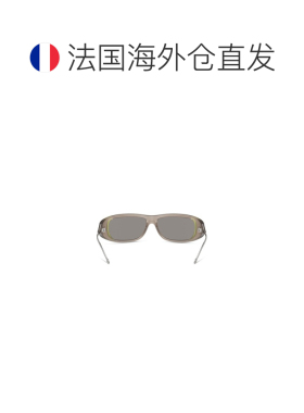 自营欧洲直邮Diesel迪赛 女士灰色塑料包覆式太阳镜