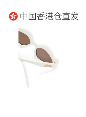 香港直邮LOEWE 罗意威 女士 PAULA'S IBIZA 白色太阳眼镜 LW40109