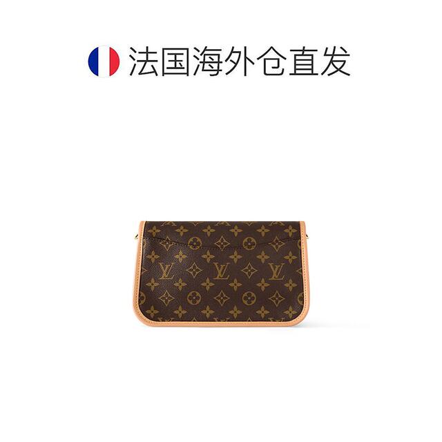 1 hour refundable European direct mail Louis Vuitton Louis Vuitton Diane women's brown retro presbyopic bag