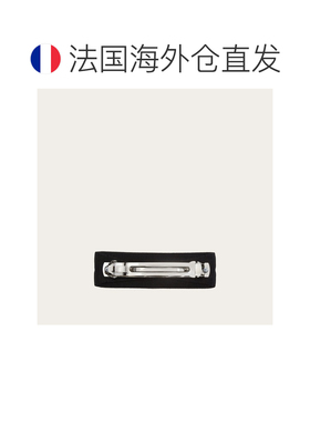 自营欧洲直邮Ferragamo菲拉格慕 Vara女士黑色/银色织物发夹发饰