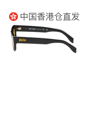 1h可退 香港直邮Palm Angels 棕榈天使 男士 黑色 Ventura 太阳镜