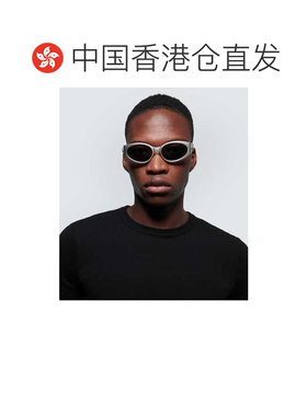 1h可退 香港直邮versace 范思哲 男士 Medusa 椭圆形太阳眼镜