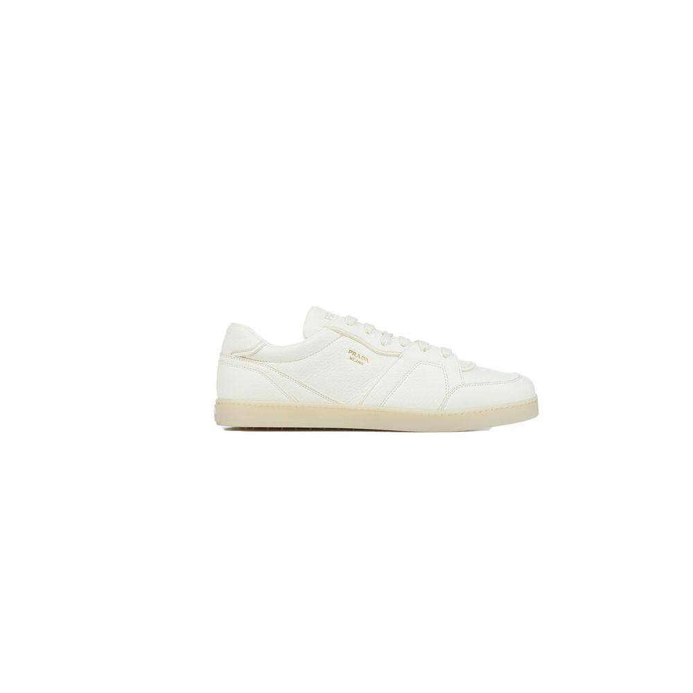 1h可退 香港直邮Prada 普拉达 男士 运动鞋(米白色) 2EE442013F03,淘宝优惠券,粉丝福利购,淘宝优惠卷