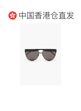 1h可退 香港直邮Saint Laurent 圣罗兰 女士 圆框太阳眼镜 SLM43F
