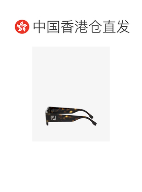1h可退 香港直邮FENDI 25FW 方形太阳镜 Men
