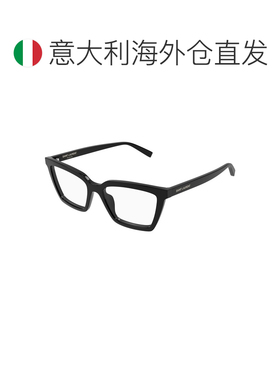 1h可退 欧洲直邮SAINT LAURENT 女士眼镜 SL912001 SS2026 黑色 S