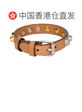 香港直邮valentino 华伦天奴 女士 铆钉皮革手链 WJ0BH4NBB