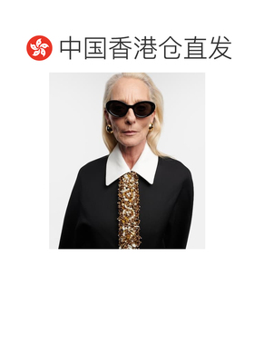香港直邮Celine 思琳 女士 椭圆形太阳眼镜 black黑色 舒适时尚