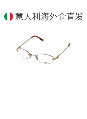 香港直邮MIU MIU 女士眼镜 0MU53WV5AK1O1 CO 金色